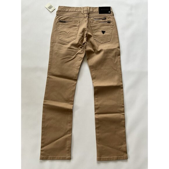 Guess Men's Harlem Coated Slim Straight Jeans Size 34X32 - Picture 7 of 12